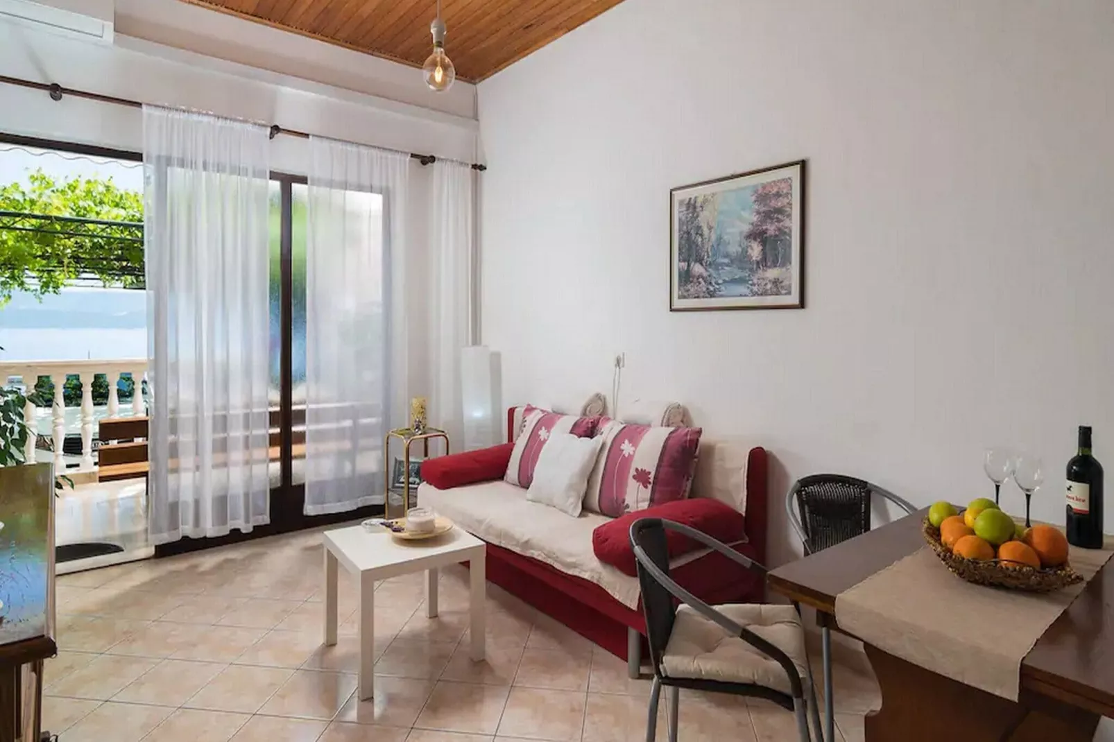 Apartments Tomas - One bedroom Apartment with Balcony and Sea View (A1)-Indoor