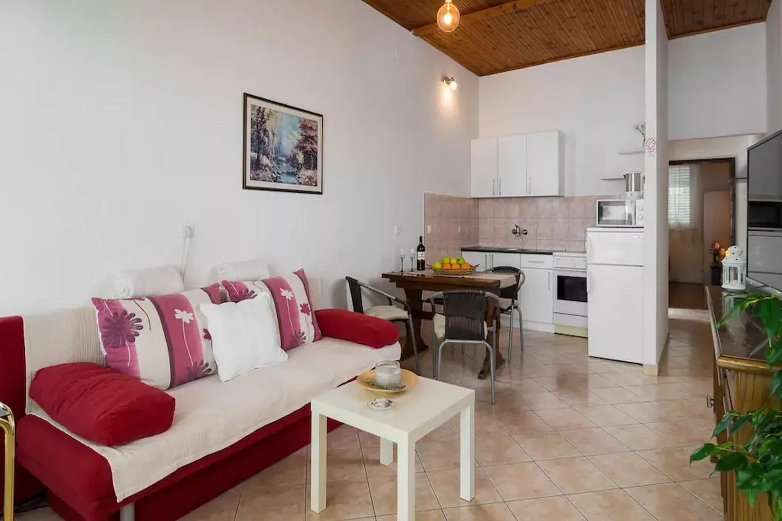 Apartments Tomas - One bedroom Apartment with Balcony and Sea View (A1)-Indoor