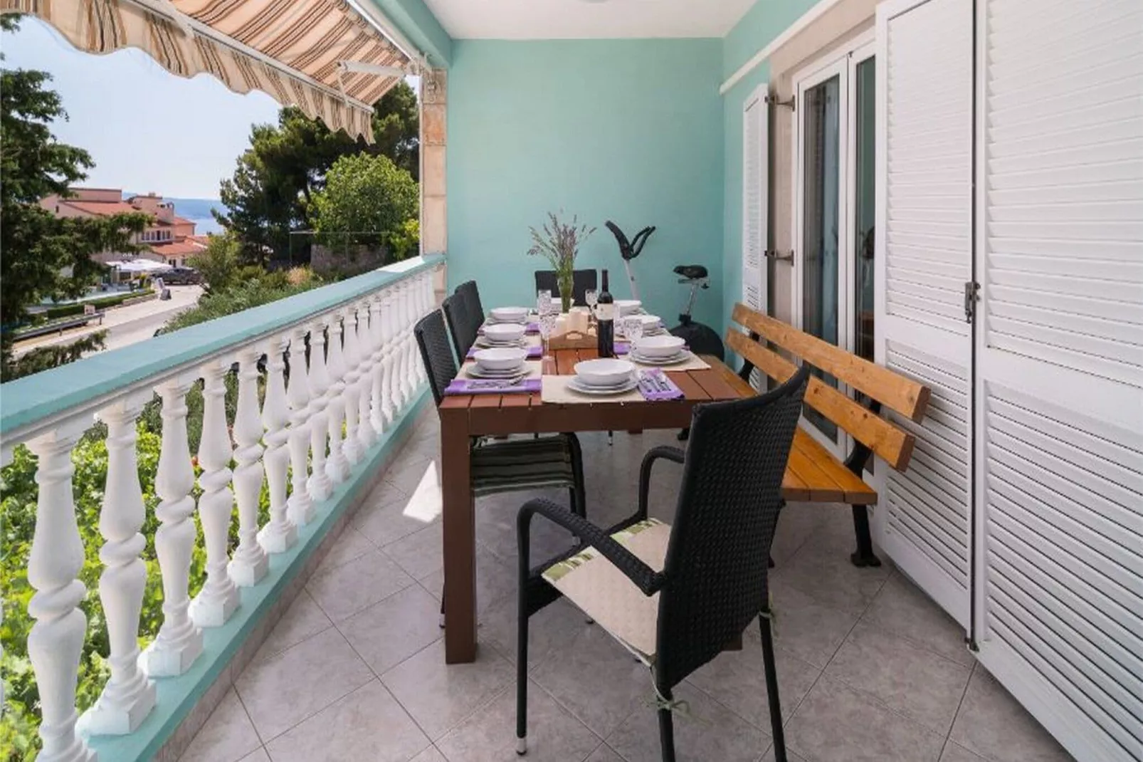 Apartments Tomas - Four Bedroom Apartment with Balcony(A4)-Terrace