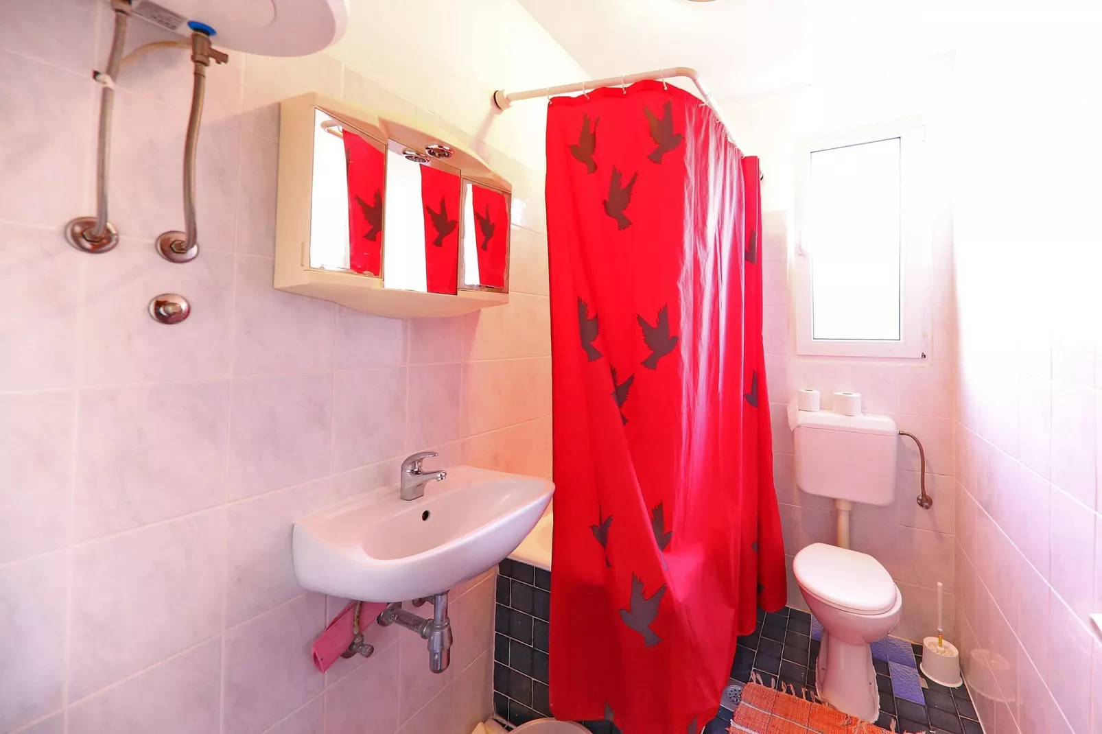 Apartments Melita - Two Bedroom Apartment with Terrace and Sea View (A1)-Bathroom