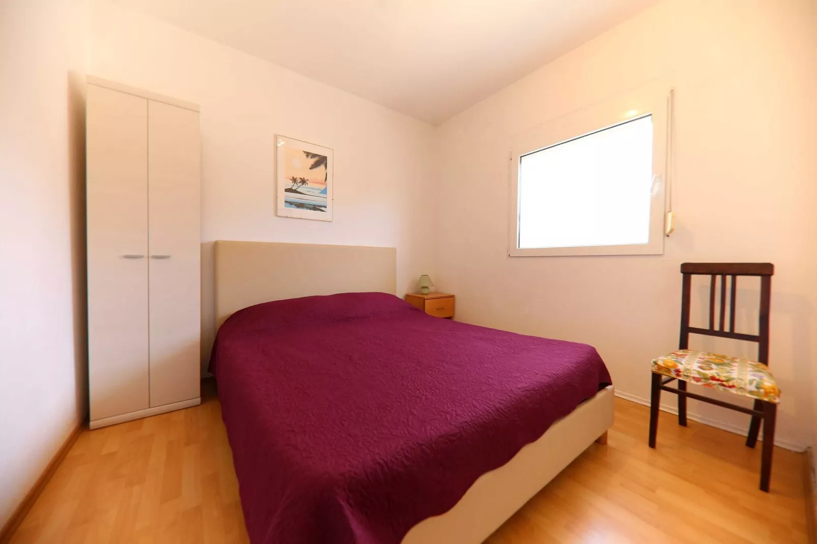 Apartments Melita - Superior Two Bedroom Apartment with Balcony and Sea View (A4)-Schlafzimmer