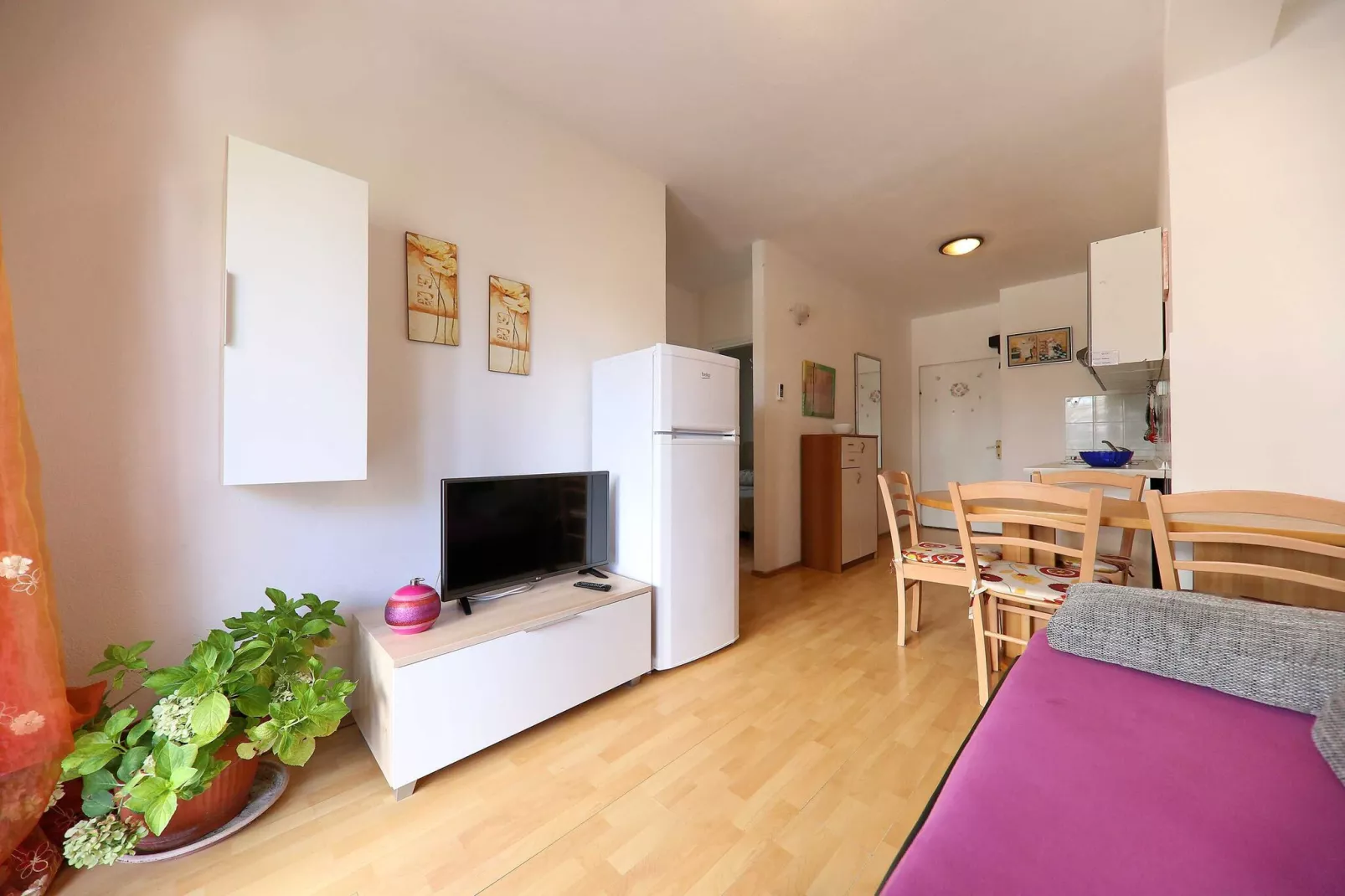 Apartments Melita - Superior Two Bedroom Apartment with Balcony and Sea View (A4)-Innen