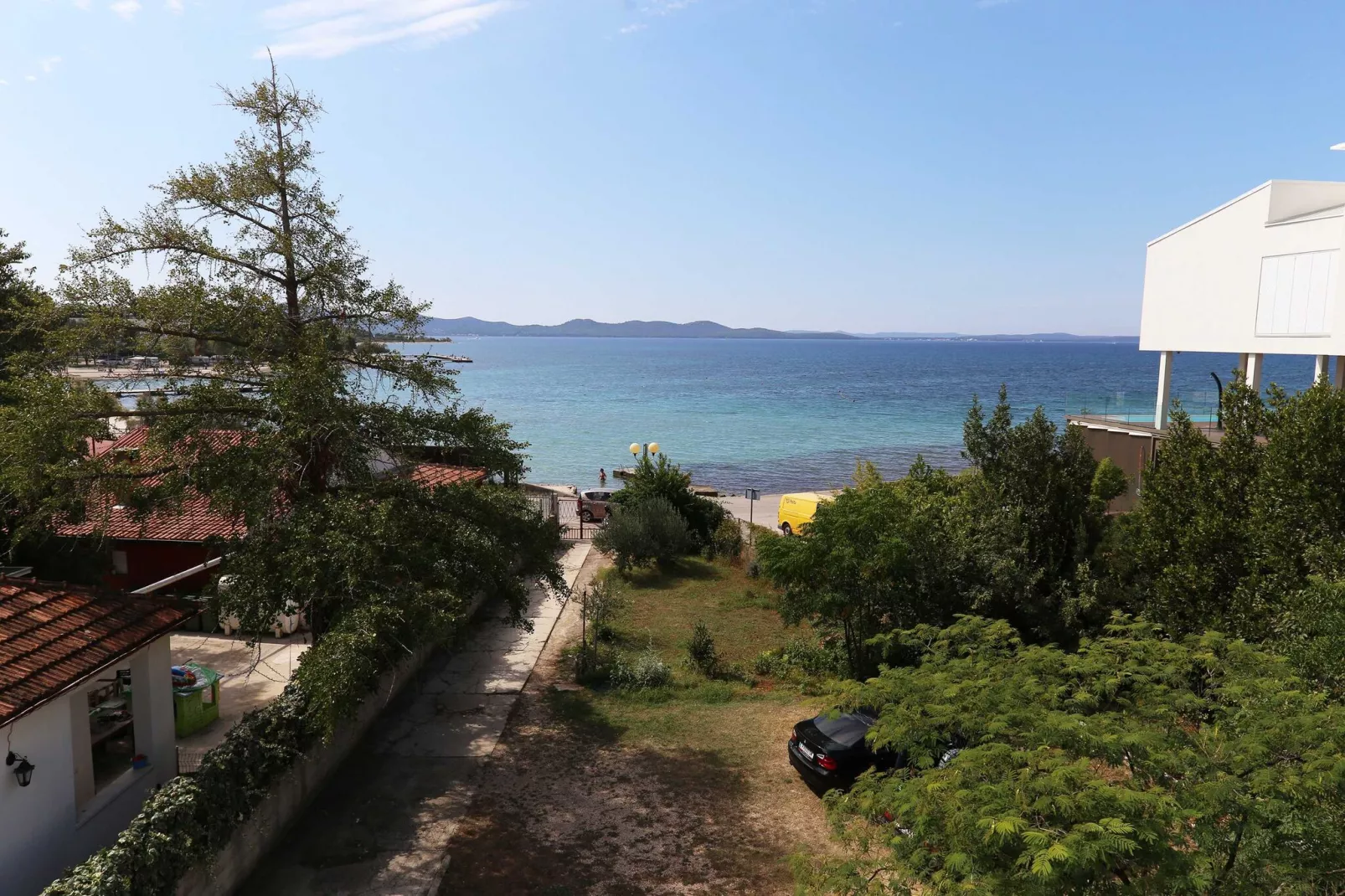 Apartments Melita - Superior Two Bedroom Apartment with Balcony and Sea View (A4)-Außenbereich