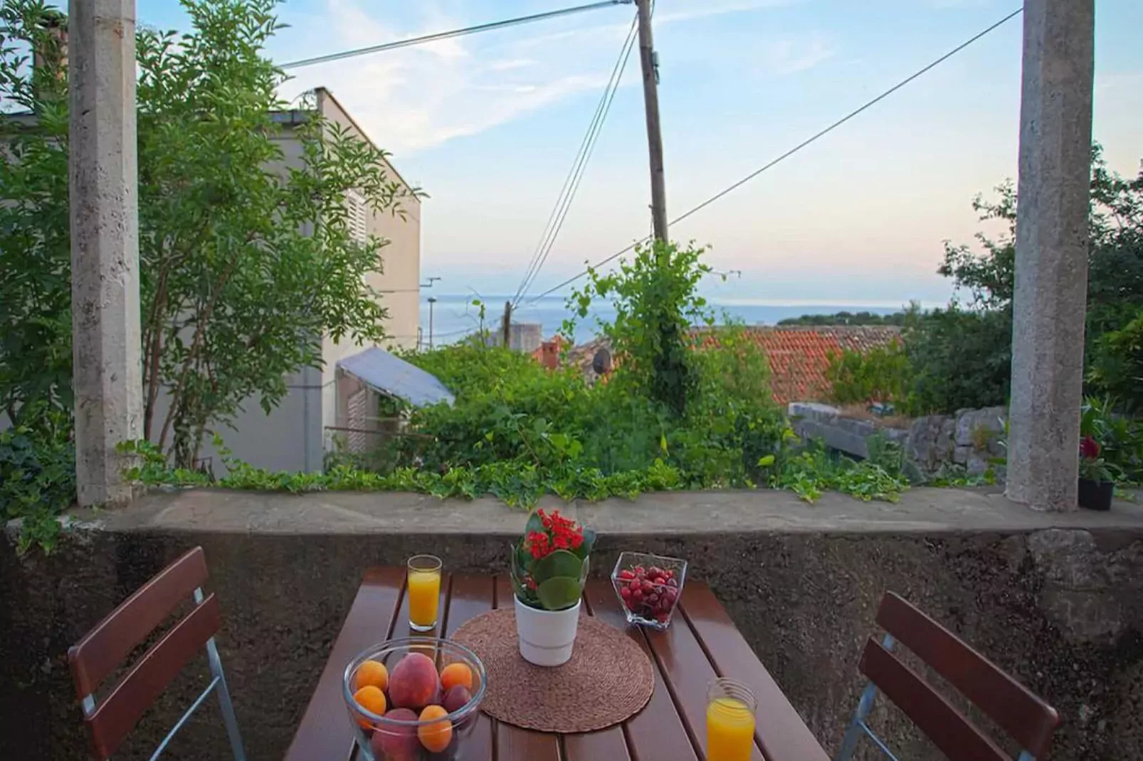 Apartments Maro & Baro - Studio apartment with shared Terrace (Baro)-View