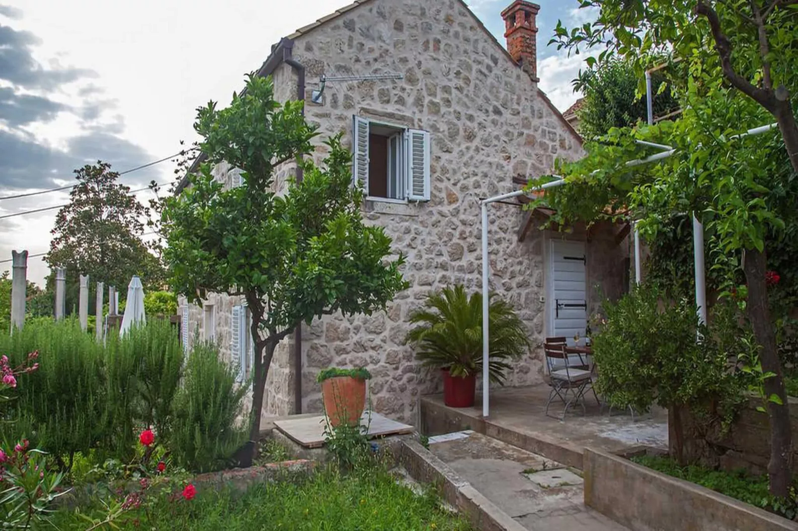 Apartments Maro & Baro - One bedroom apartment with Terrace (Orfej)-Outdoor