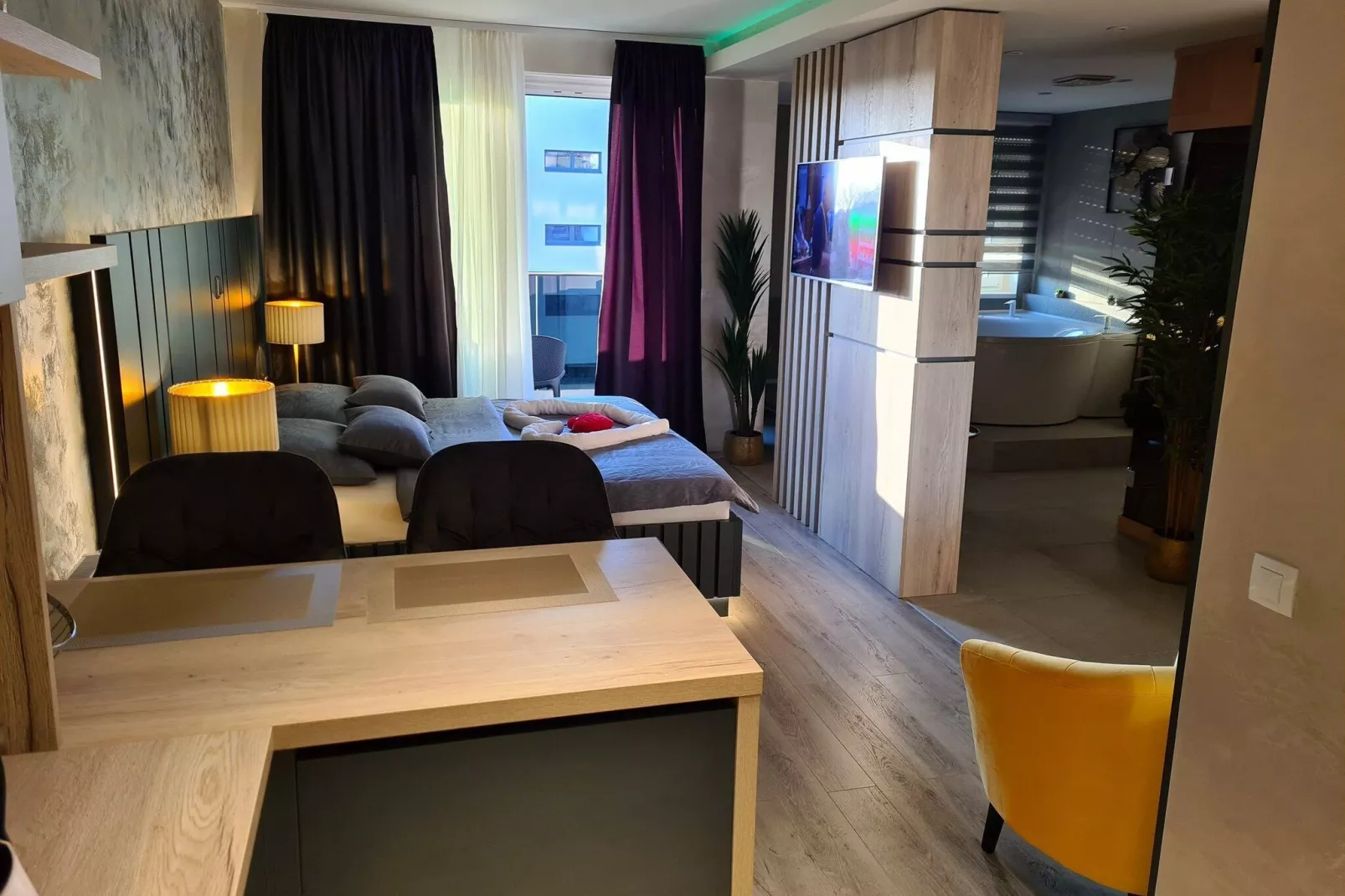Wellness Apartments - Studio Apartment with Terrace (G3)-Indoor