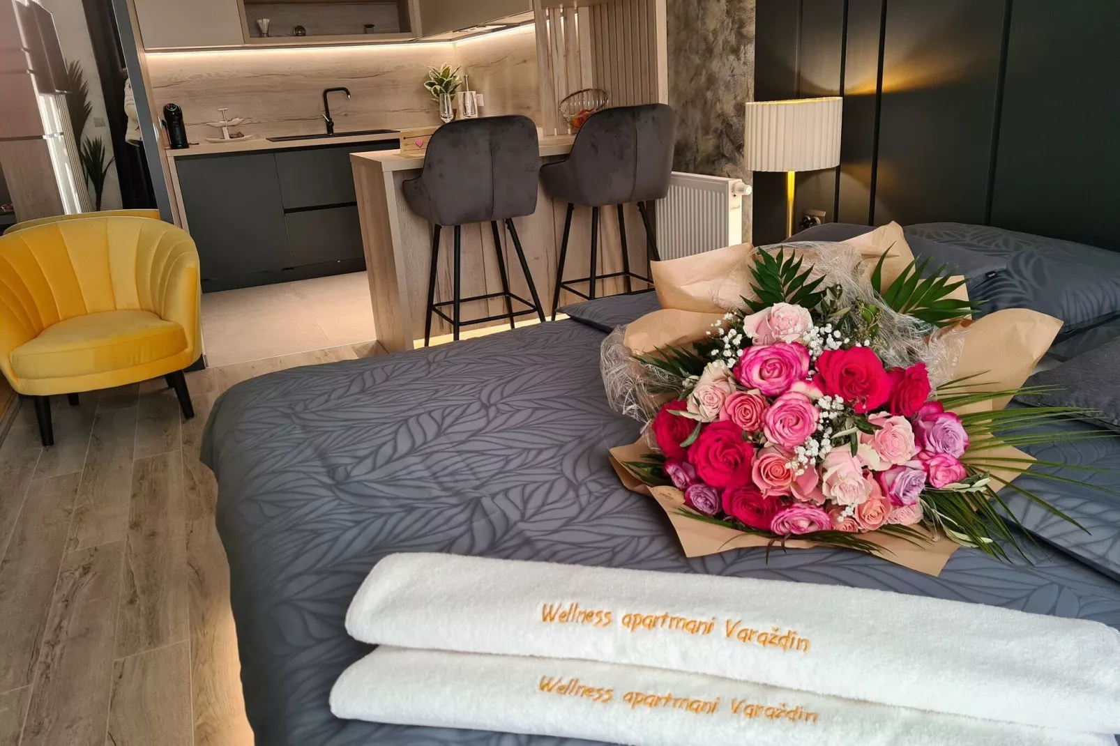 Wellness Apartments - Studio Apartment with Terrace (G3)-Indoor