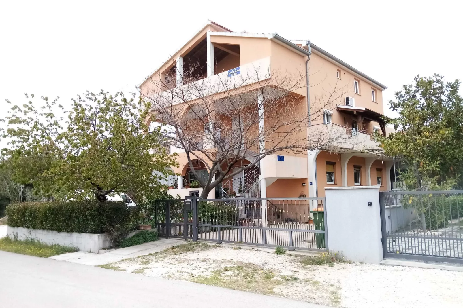 Apartments Vanja Škara Biograd - Studio Apartment with Terrace-Outdoor