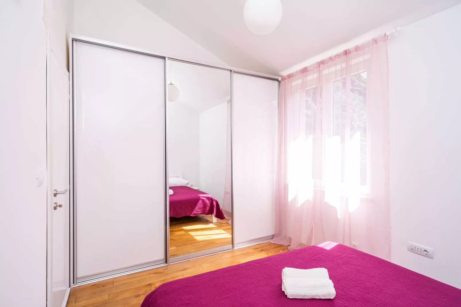 Apartment Hladilo  - Two Bedroom Apartment with Balcony-Bedroom