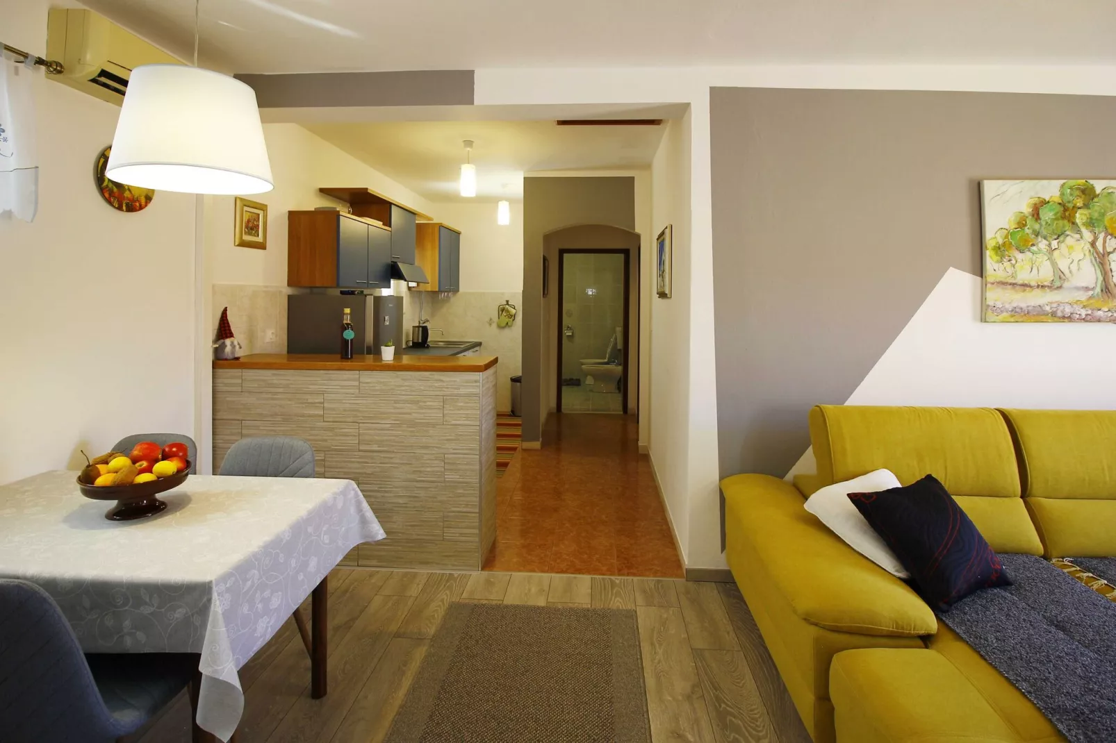 Apartment Marita - One Bedroom Apartment with Balcony-Indoor