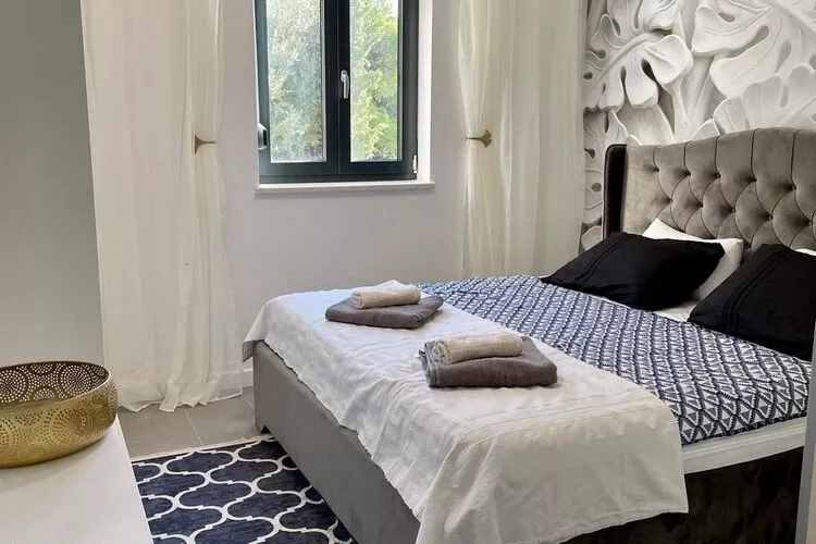 Apartments Fortes Fortuna - Two bedroom Apartment with Terrace and Sea View-Bedroom
