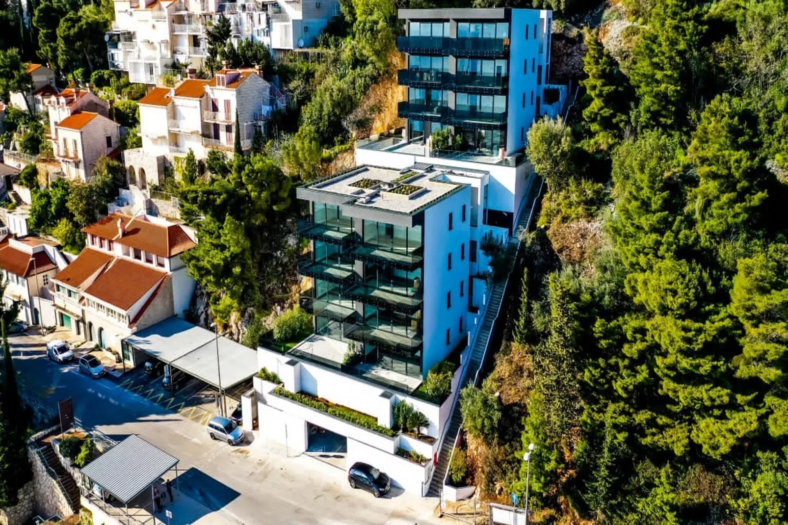 Apartments Fortes Fortuna - Two bedroom Apartment with Terrace and Sea View-Outdoor