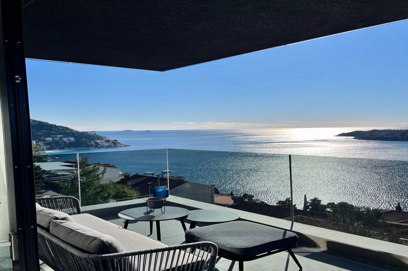 Apartments Fortes Fortuna - Two bedroom Apartment with Terrace and Sea View-Terrace