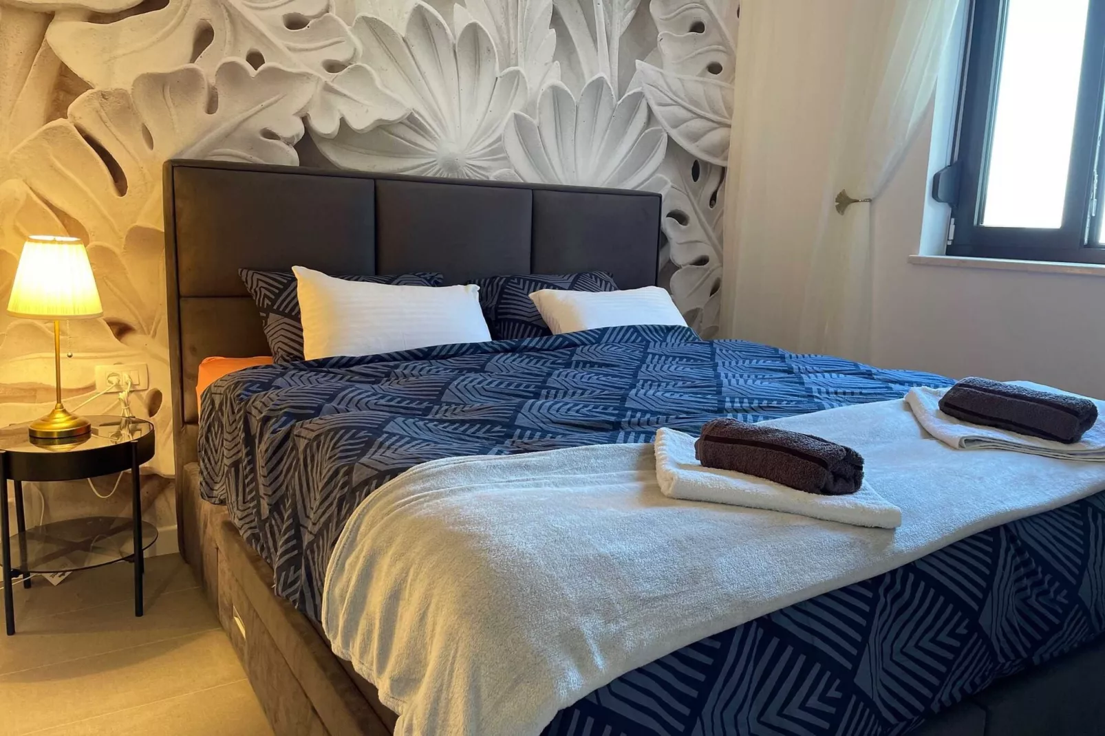 Apartments Fortes Fortuna - Superior Two bedroom Apartment with Terrace and Sea View-Schlafzimmer
