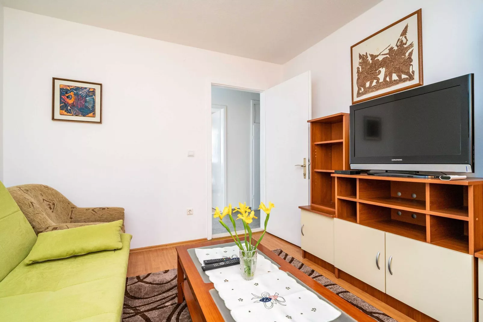 Apartment Kos - Two Bedroom Apartment with Terrace-Living room