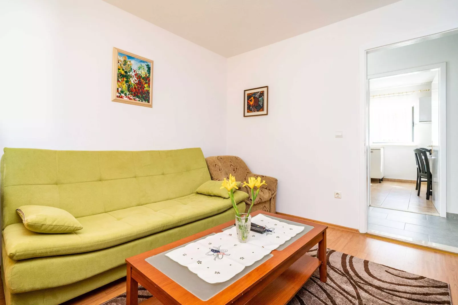 Apartment Kos - Two Bedroom Apartment with Terrace-Living room