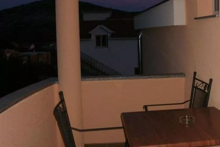 Apartments Vala - Studio Apartment with Sea View A5-Terrace balcony