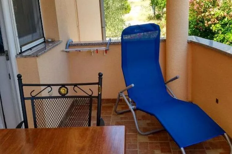 Apartments Vala - Studio Apartment with Sea View A5-Terrace balcony