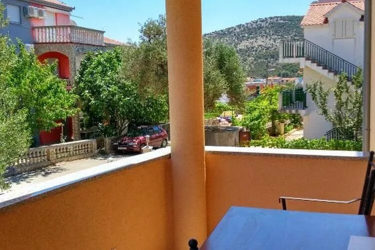 Apartments Vala - Studio Apartment with Sea View A5-Terrace balcony