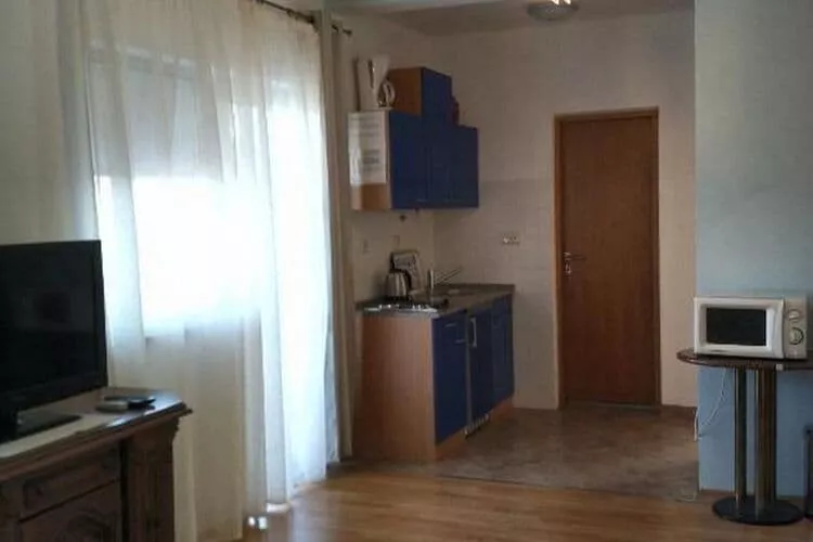Apartments Vala - One Bedroom Apartment with Sea View A2-Living room