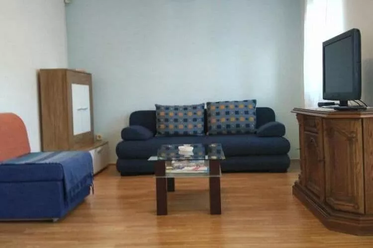 Apartments Vala - One Bedroom Apartment with Sea View A2-Living room