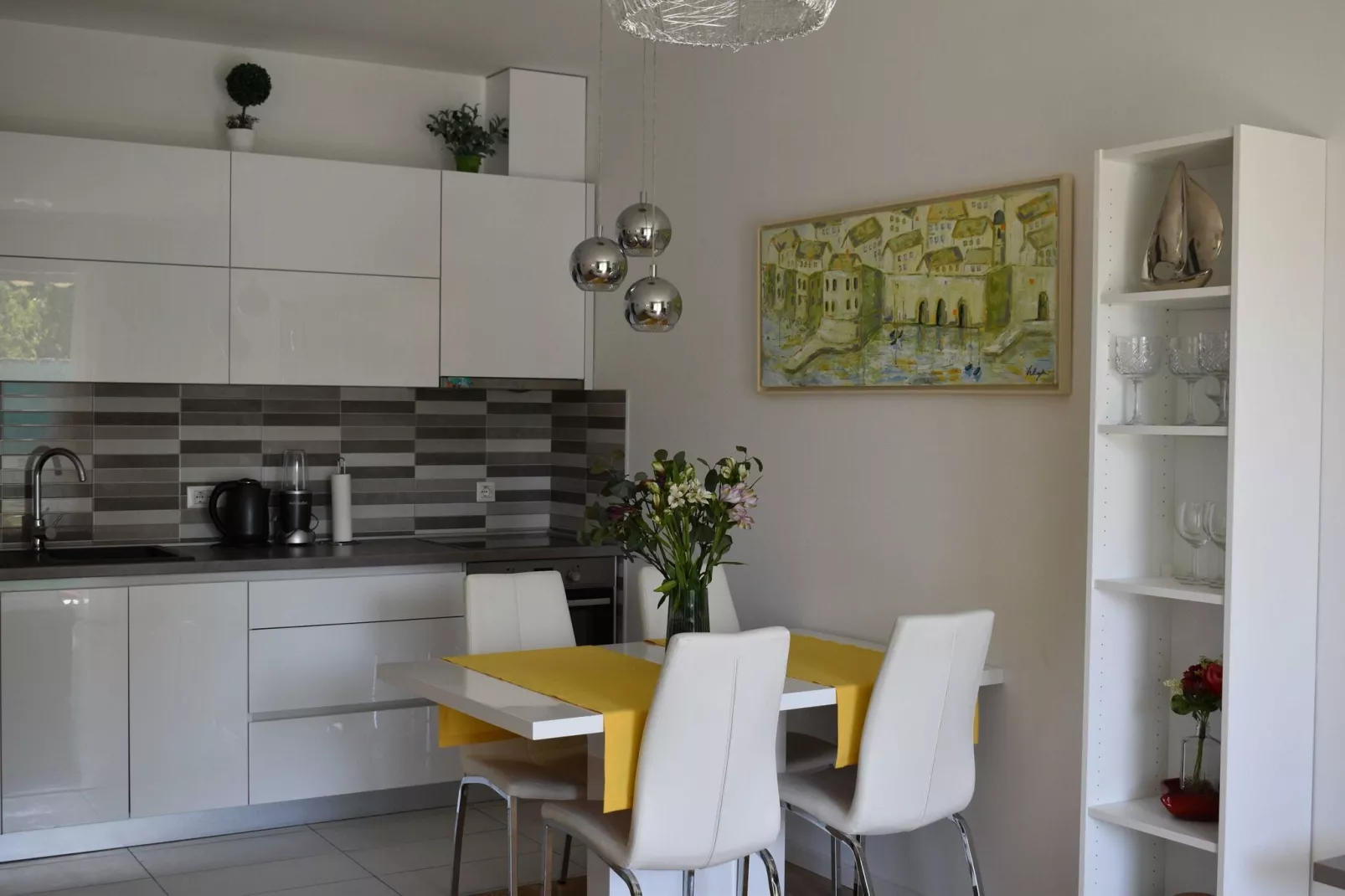 Apartment Vapor - Two Bedroom Apartment with Balcony-Innen