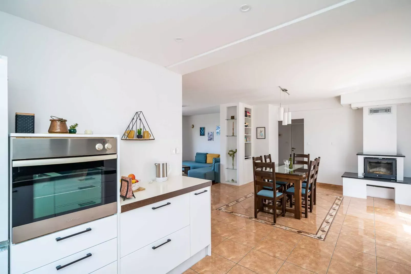 Apartment Doma - Two Bedroom Apartment with Terrace-Kitchen