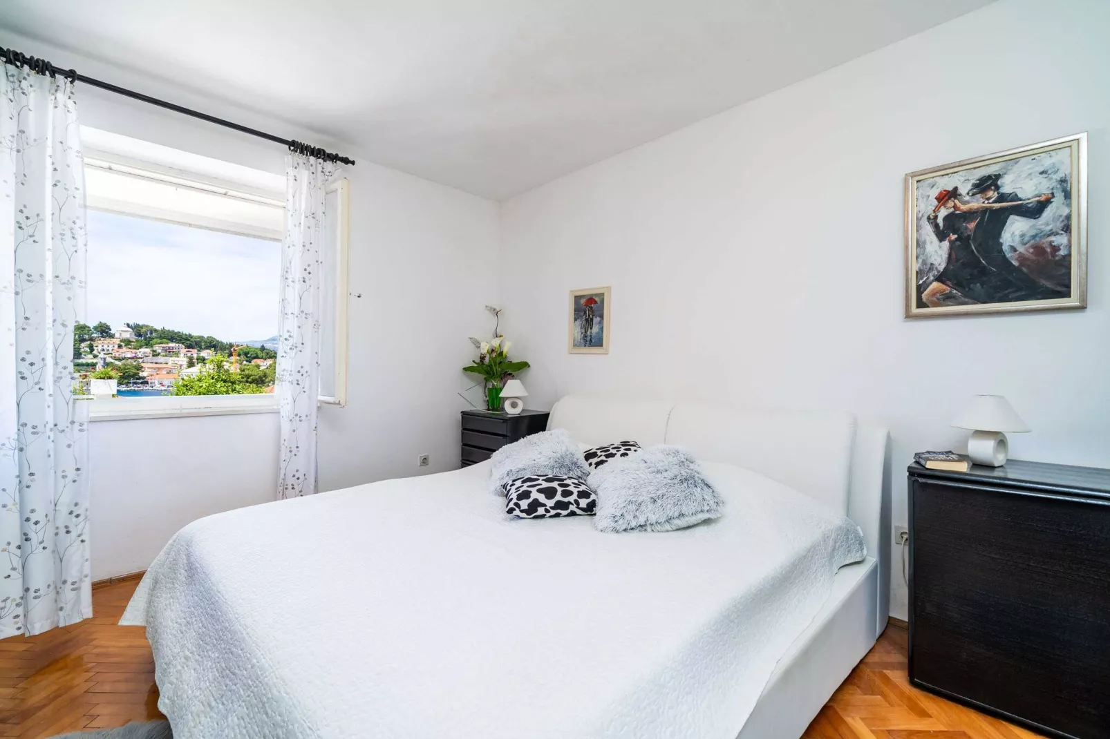 Apartments & Rooms Mara & Petrunjela - Two Bedroom Apartment with Terrace and Sea View (Apartman s 2 spavaće sobe) - BR. 5-Bedroom
