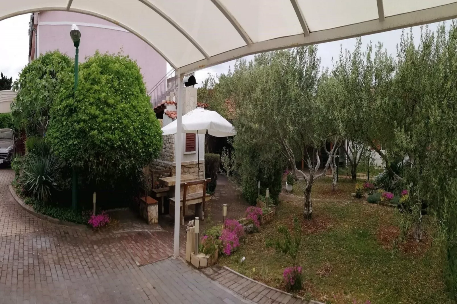 Apartments Marija - One Bedroom Apartment with Balcony and Sea View (Žuti A2)-Extérieur