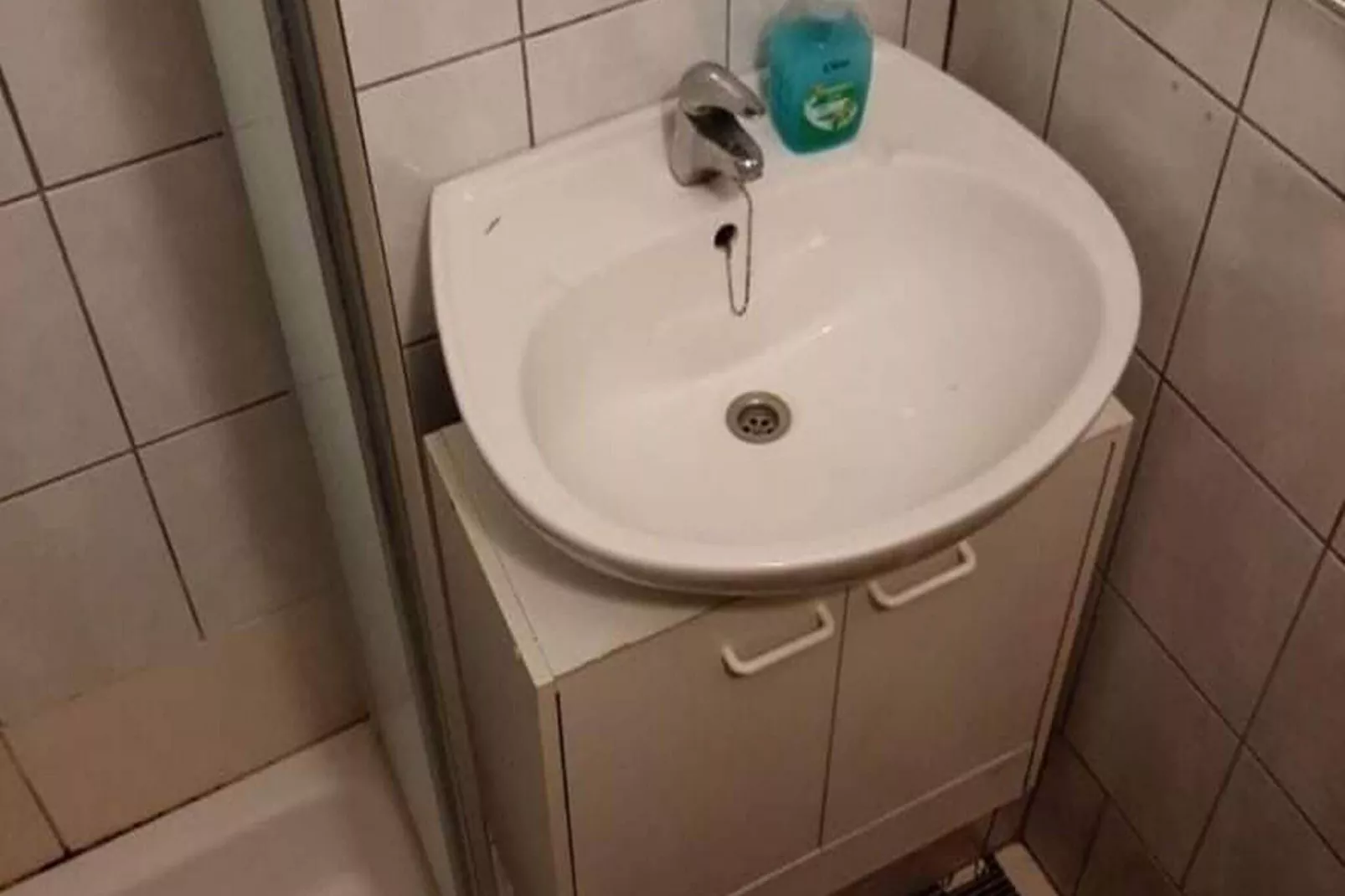 Apartments Marija - One Bedroom Apartment with  Balcony (Plavi A3)-Salle de bain