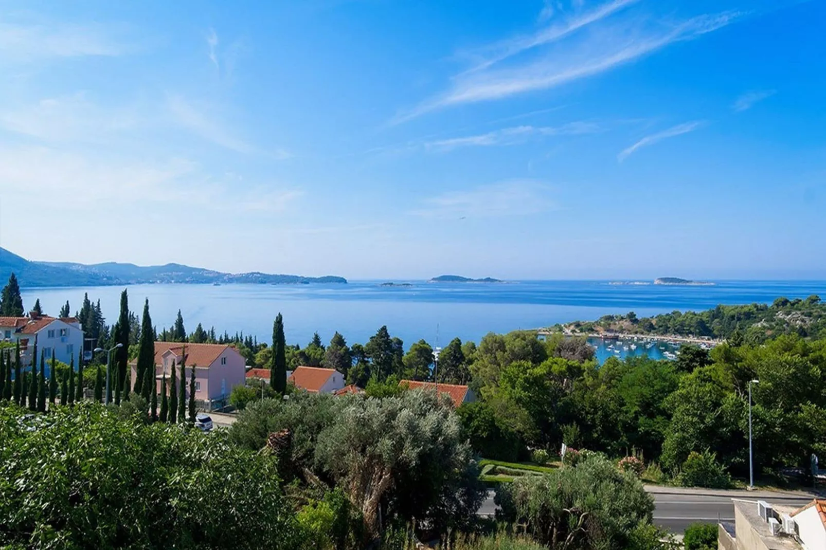 Apartments Grljević - Studio Apartment with Balcony and Sea View (A3)-View