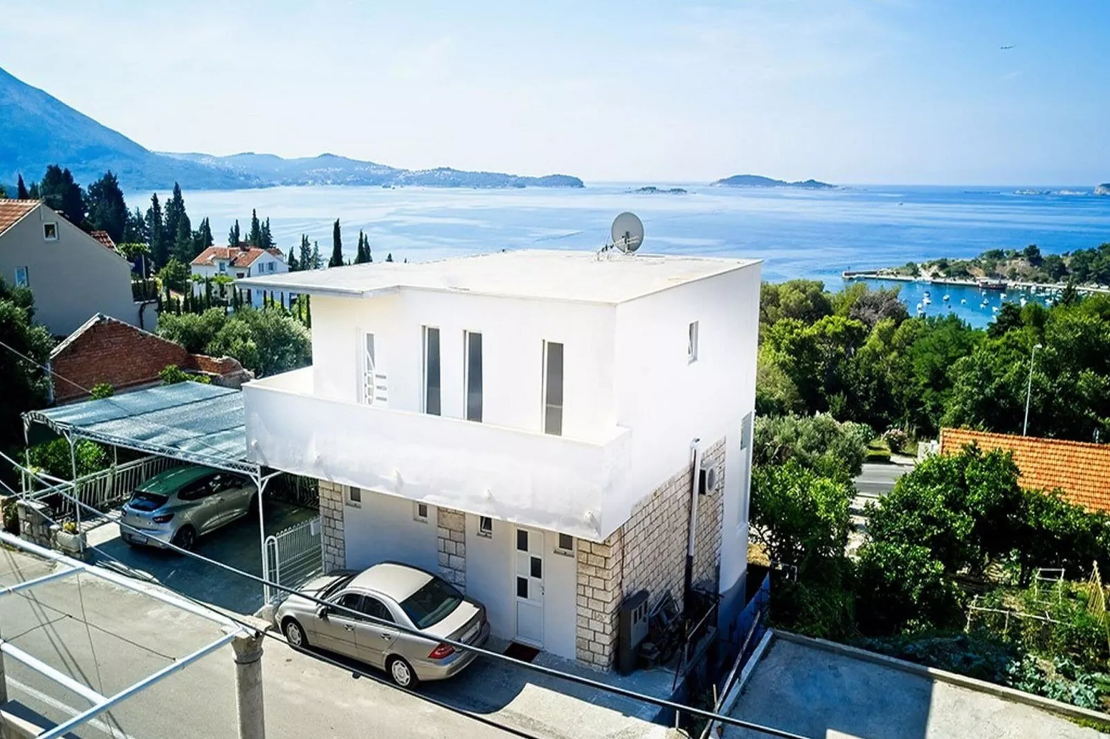 Apartments Grljević - Studio Apartment with Sea View and Balcony (A2)-Outdoor