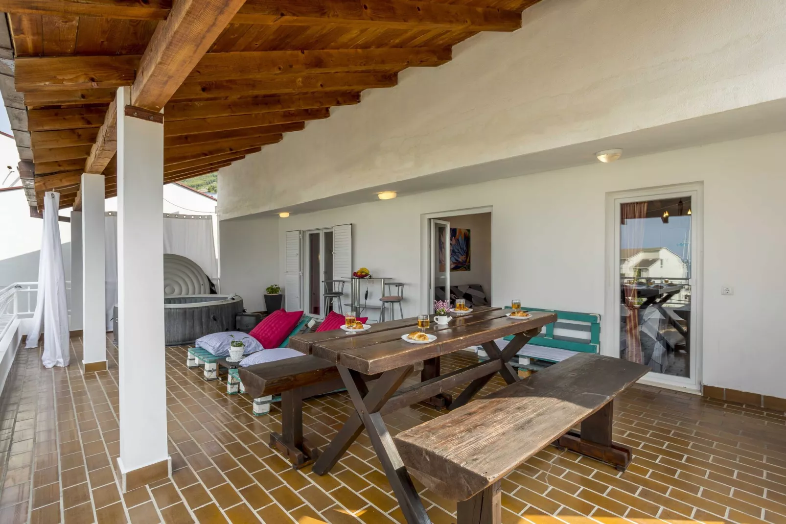 Apartment Keko - Three Bedroom Apartment with Terrace-Terrasse