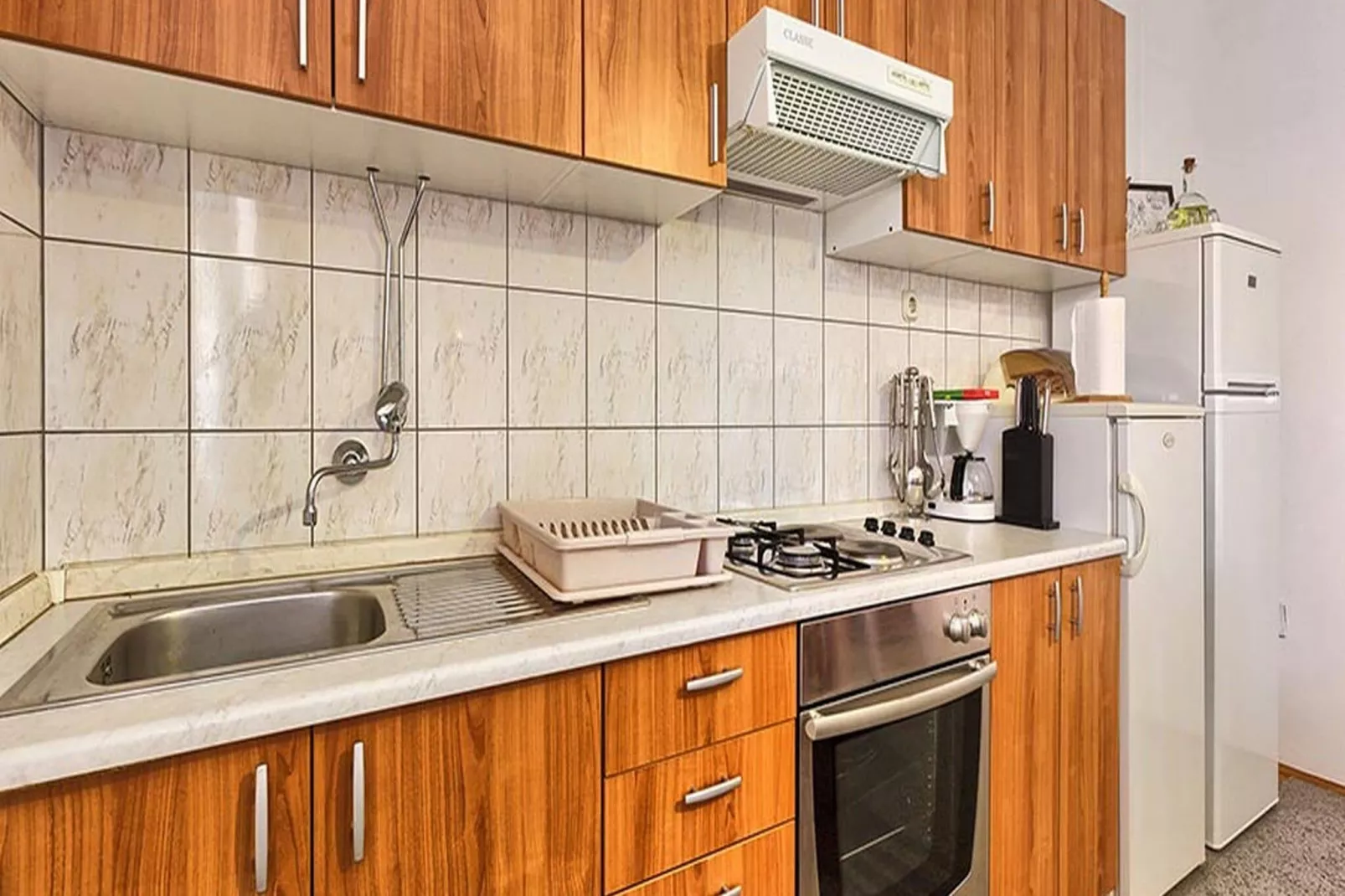Apartment Lucija - Three Bedroom Apartment with Balcony-Kitchen