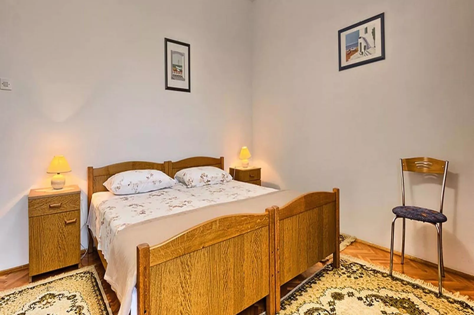Apartment Lucija - Three Bedroom Apartment with Balcony-Bedroom