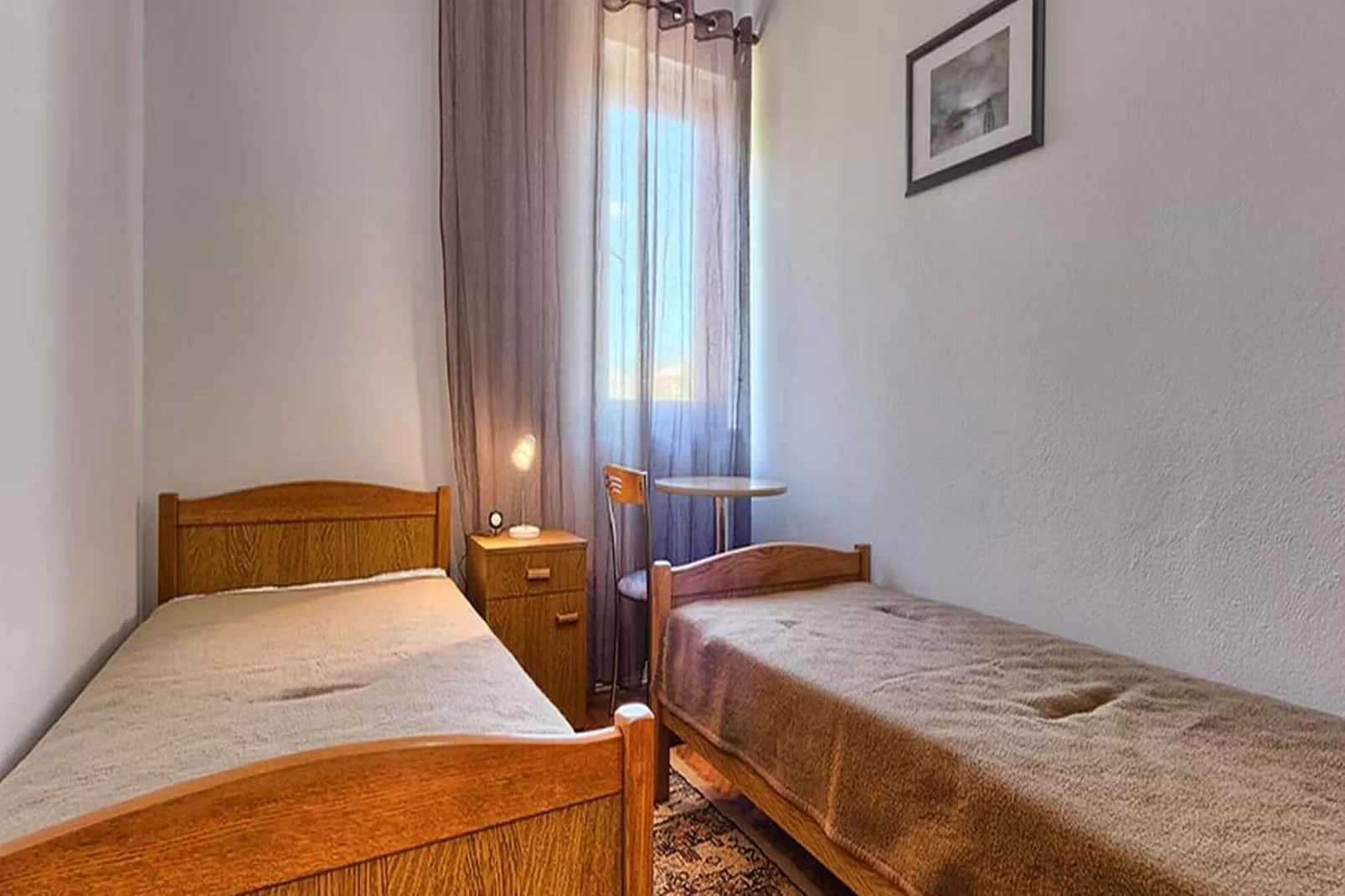 Apartment Lucija - Three Bedroom Apartment with Balcony-Bedroom