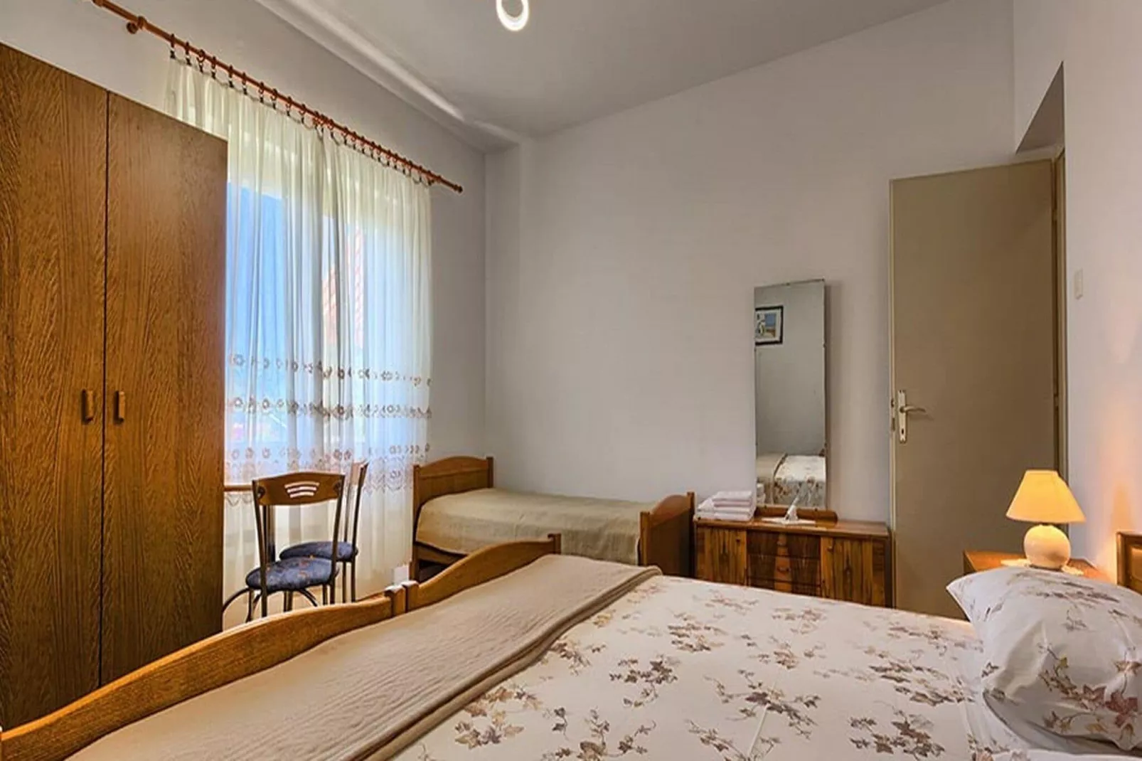 Apartment Lucija - Three Bedroom Apartment with Balcony-Bedroom