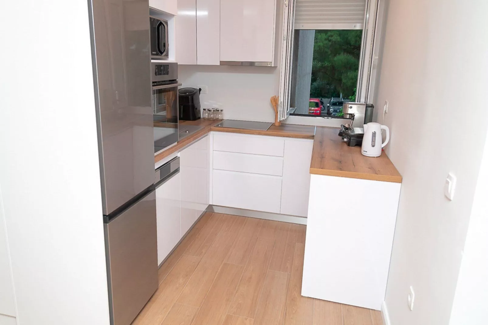 Apartment Matea - Two Bedroom Apartment with Balcony and Sea view-Kitchen