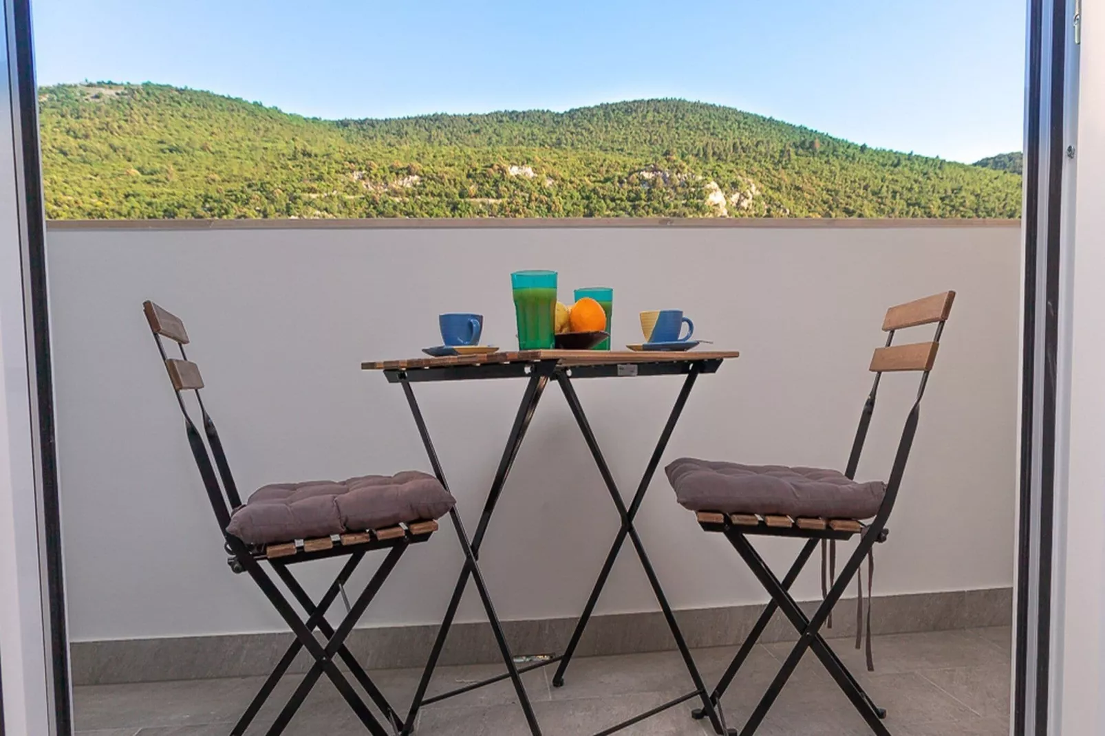 Apartment Matea - Two Bedroom Apartment with Balcony and Sea view-Terrace balcony
