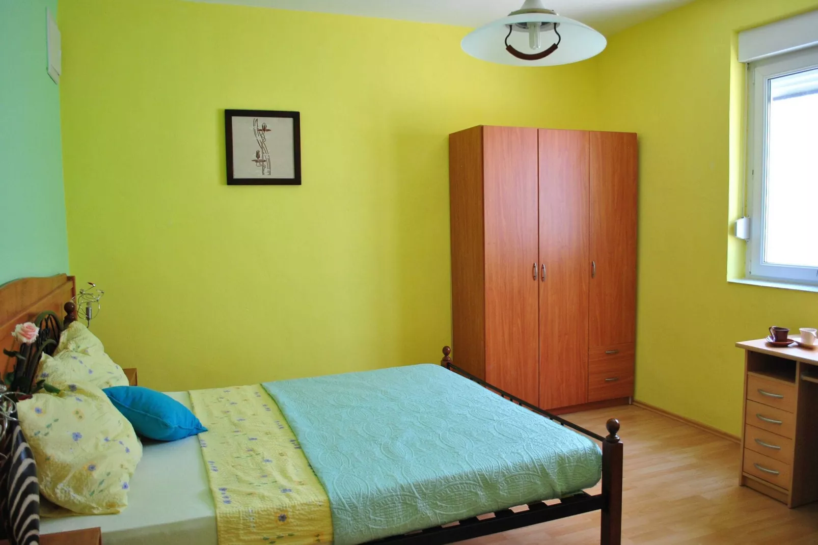 Apartments Smokvica - One Bedroom Apartment (Apartment 3)-Schlafzimmer