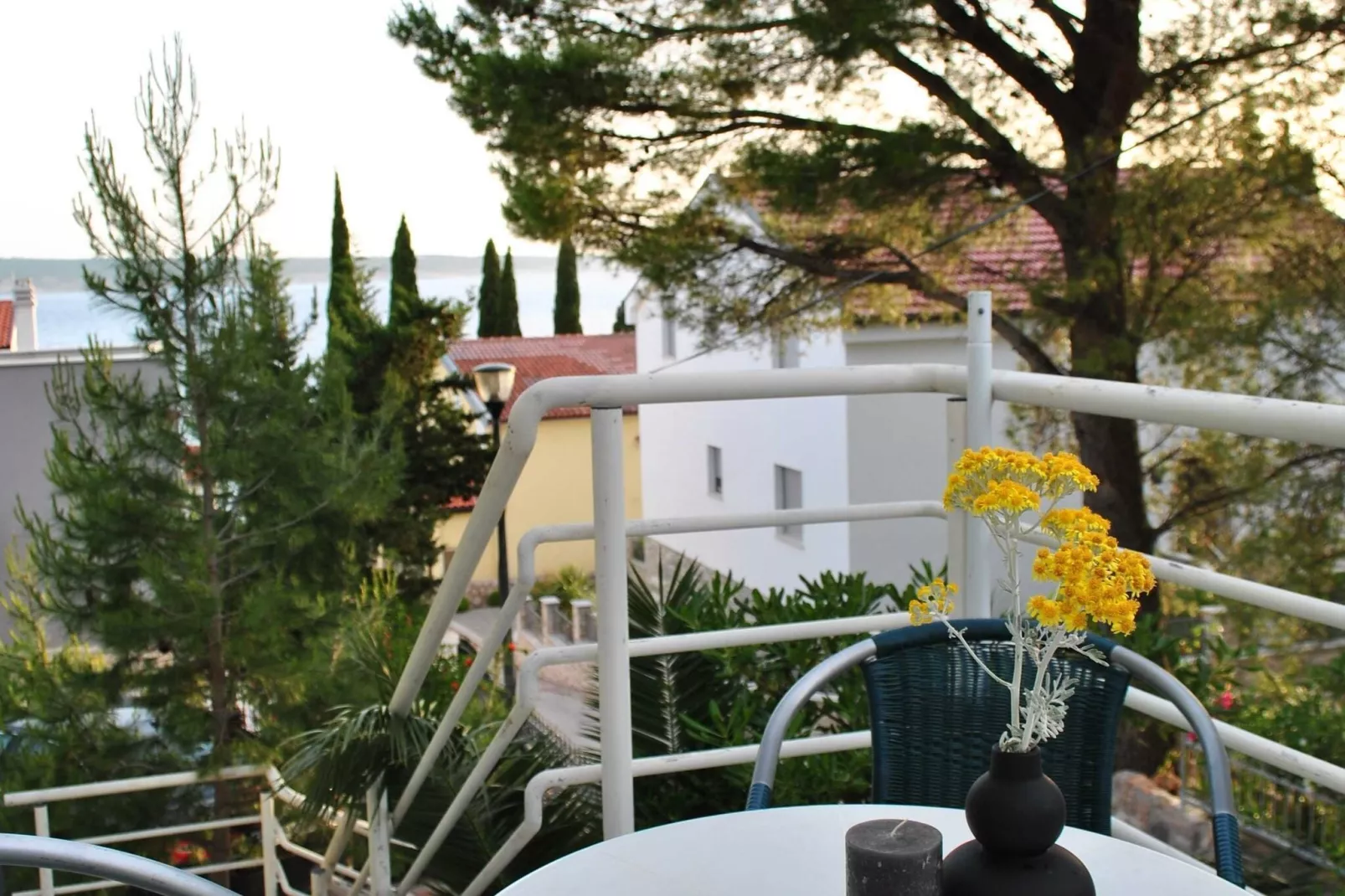 Apartments Smokvica - One Bedroom Apartment (Apartment 3)-Terrassenbalkon