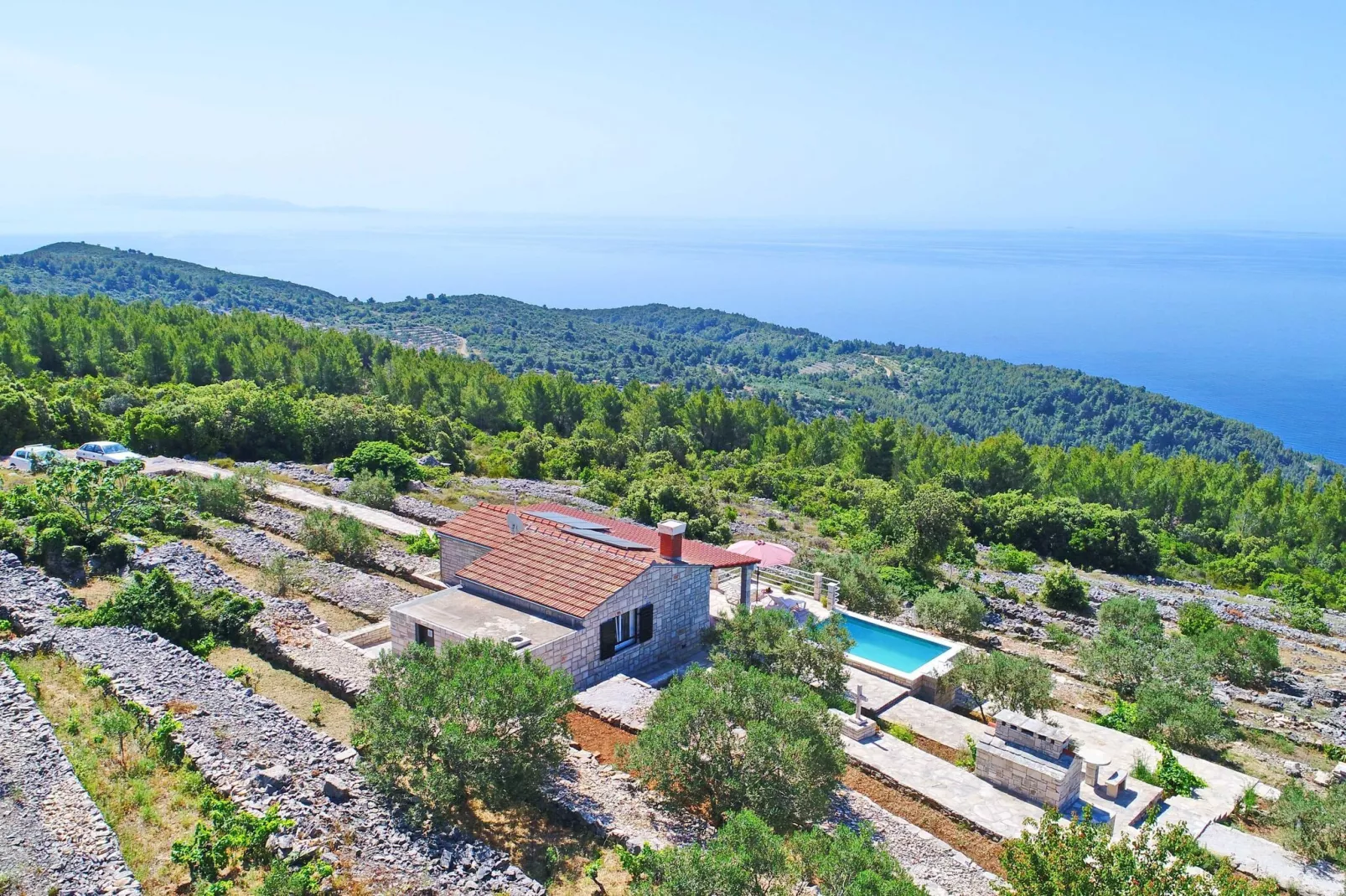 Holiday Home Zule - One Bedroom Holiday Home with Swimming pool-Extérieur