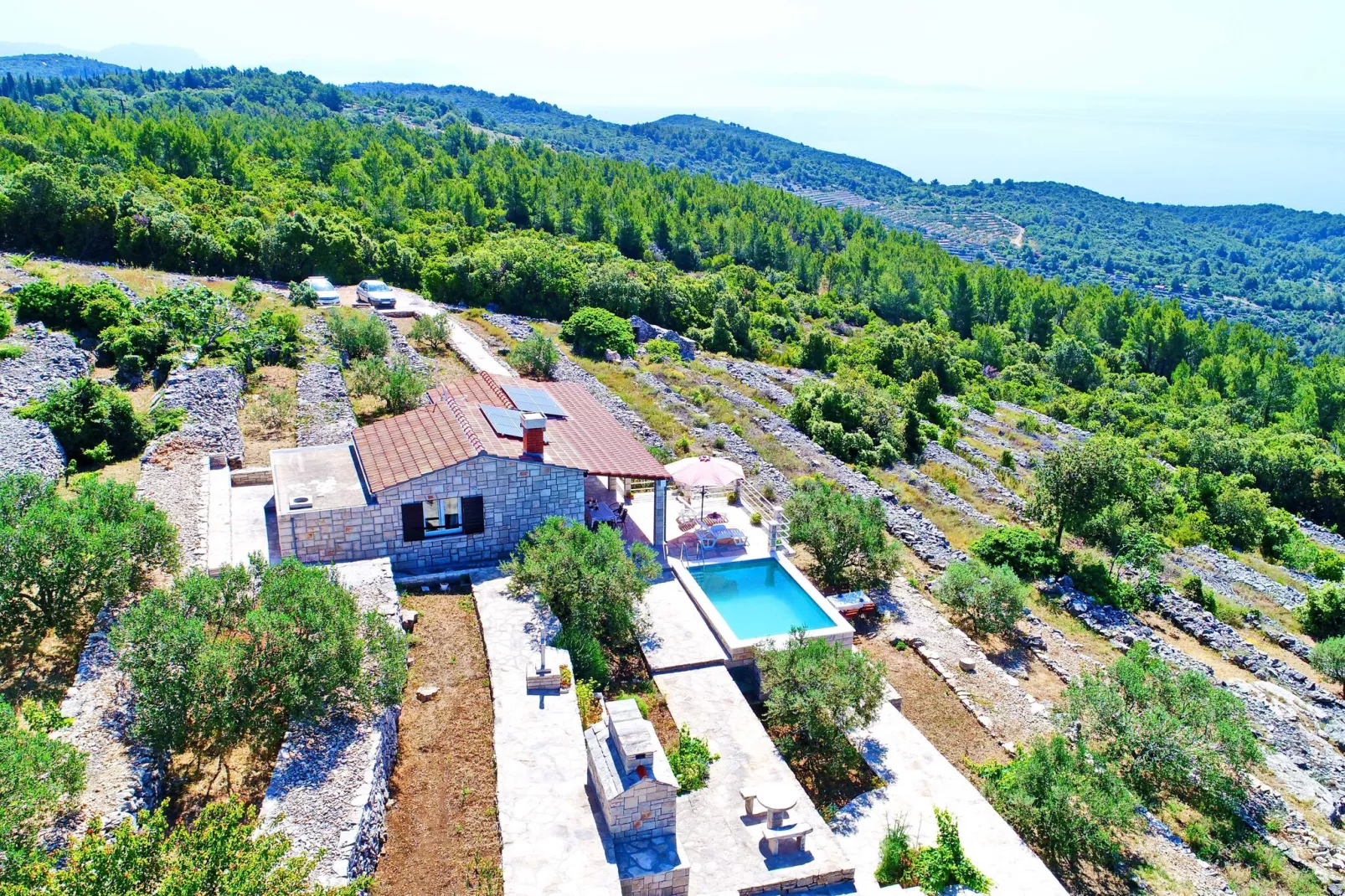 Holiday Home Zule - One Bedroom Holiday Home with Swimming pool-Extérieur