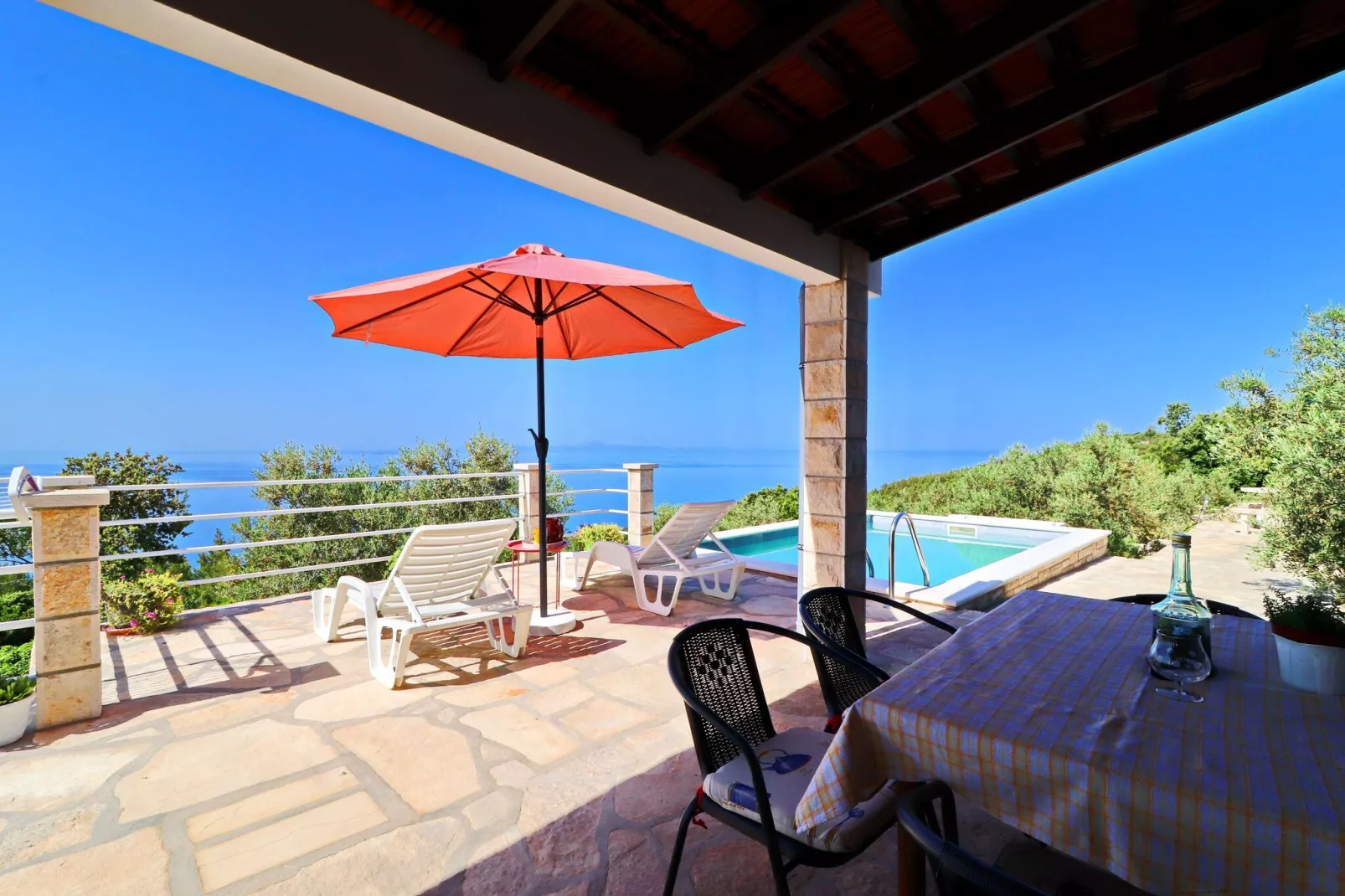 Holiday Home Zule - One Bedroom Holiday Home with Swimming pool-Piscine
