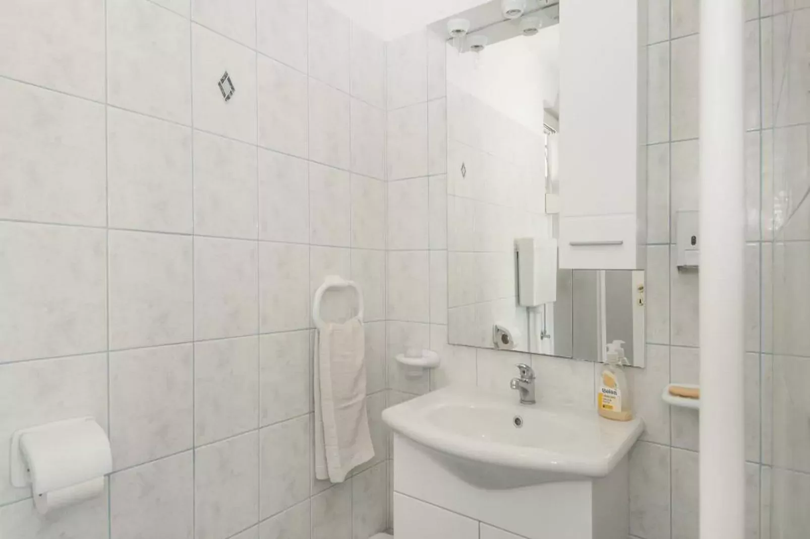 Bertie's Lodge - Comfort One Bedroom Apartment with Balcony and Sea View(A3)-Bathroom