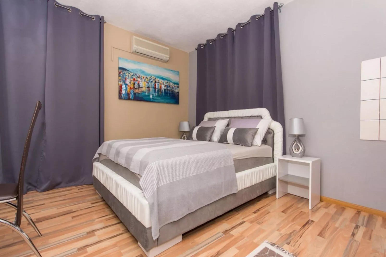 Villa Stil - Studio Apartment with Balcony and Sea View 101-Bedroom