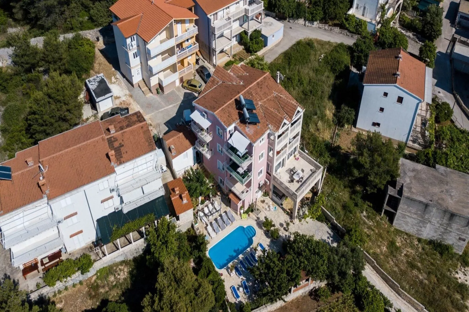 Villa Stil - Studio Apartment with Balcony and Sea View 101-Outdoor