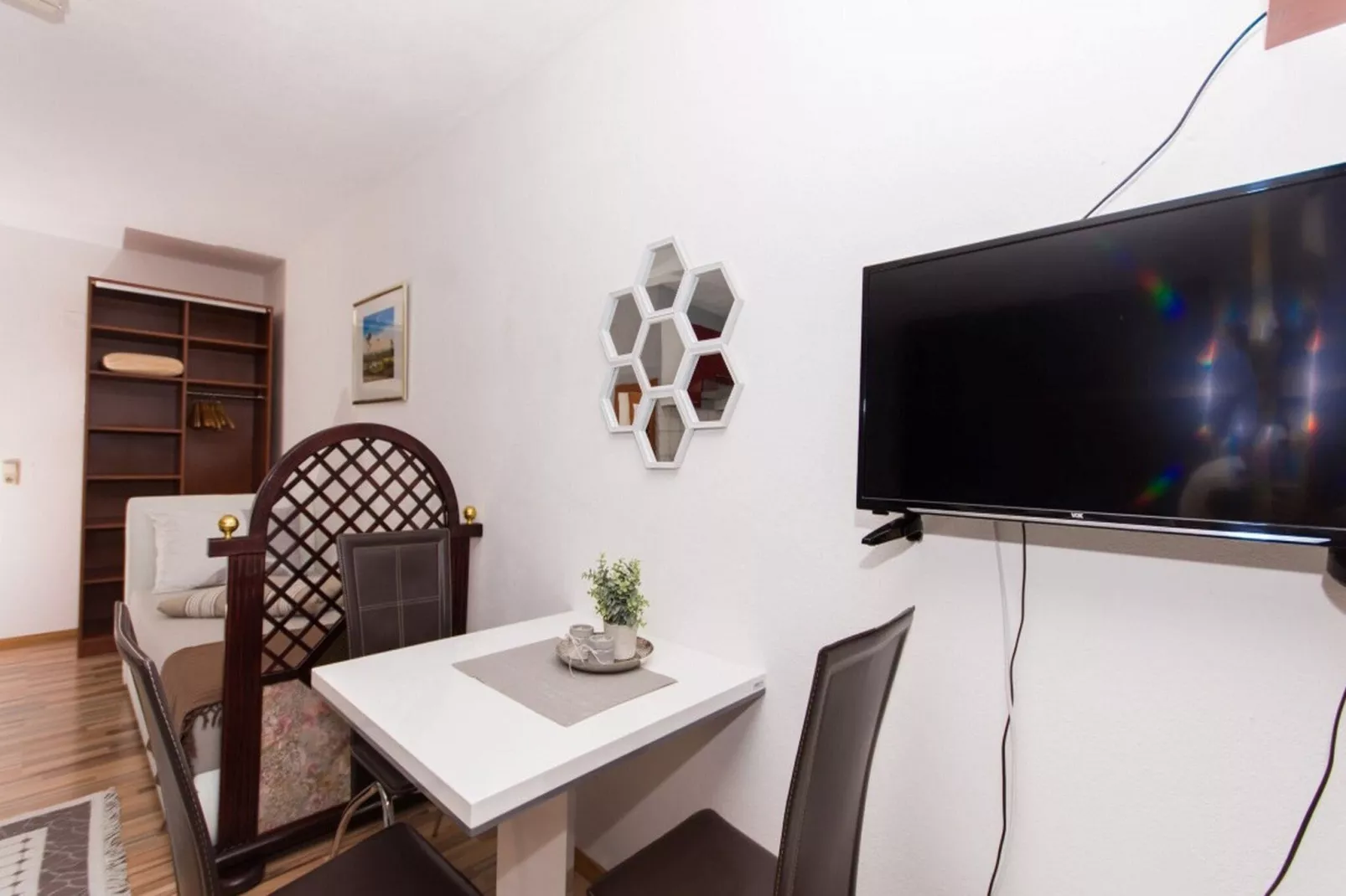 Villa Stil - Studio Apartment with Balcony and Sea View 101-Indoor
