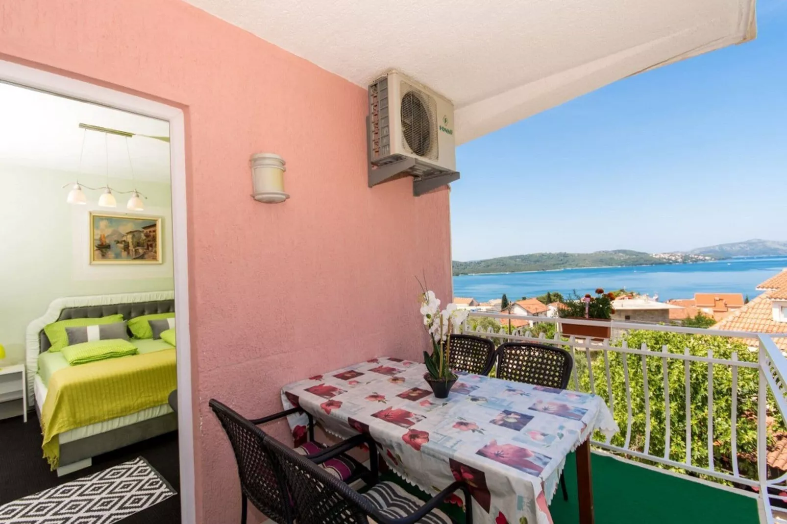 Villa Stil -  One Bedroom Apartment with Balcony and Sea View 102-Terrace