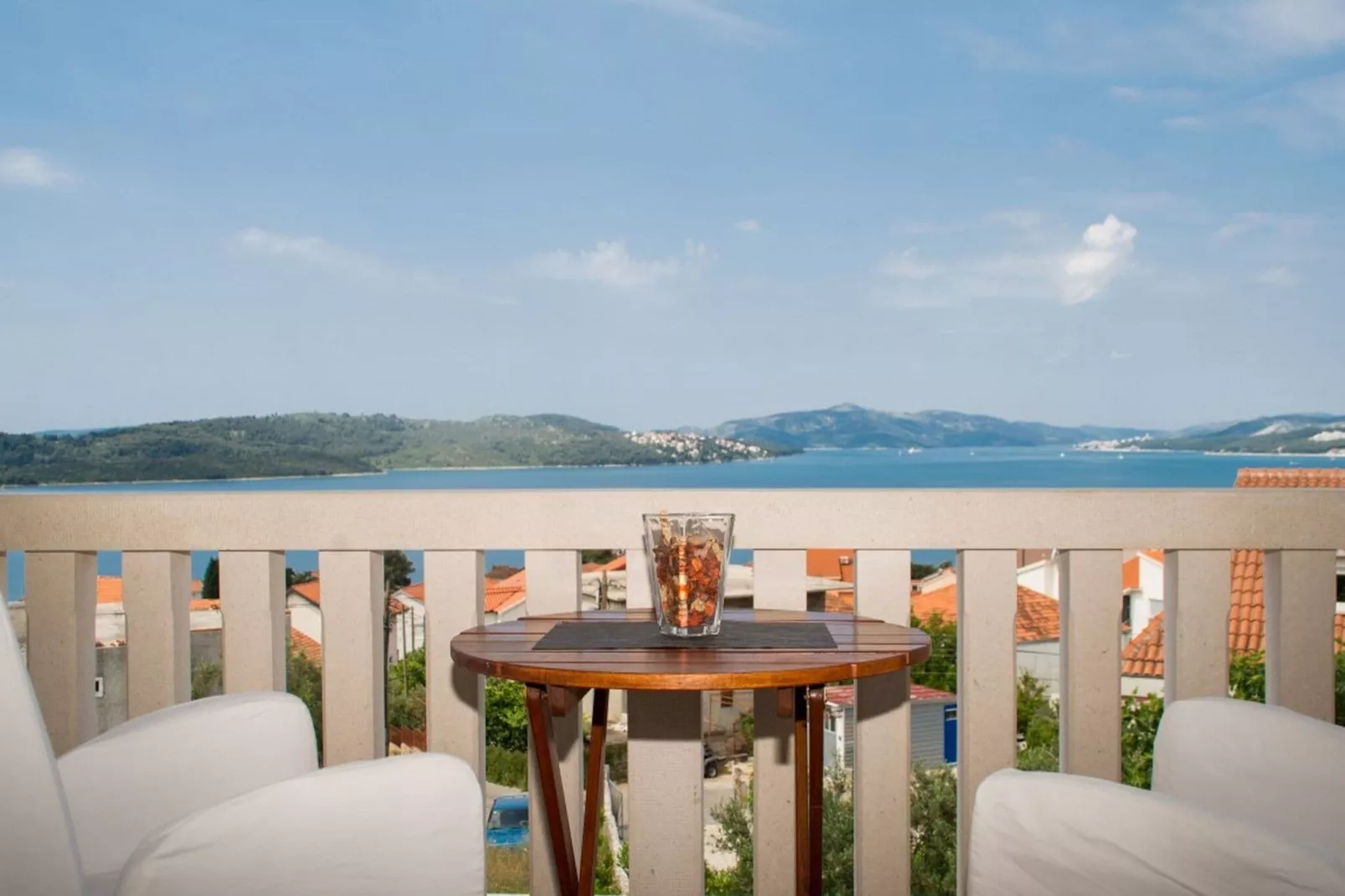 Villa Stil - Studio Apartment with Balcony and Sea View 103-Terrace balcony